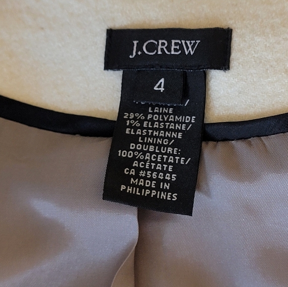 J. CREW Wool Jacket - Picture 7 of 8